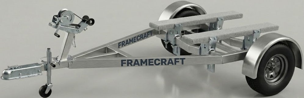 MINI-10 marine trailer render